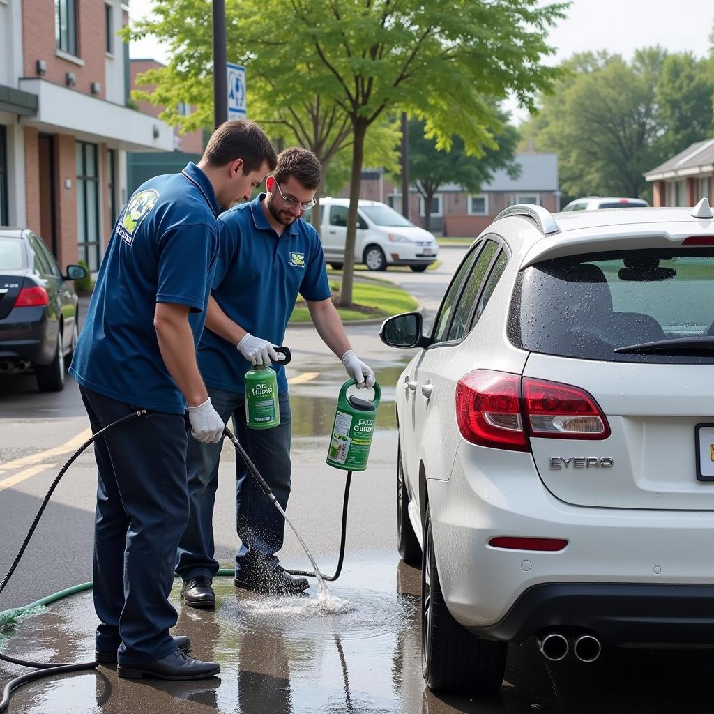 Greg's Using Eco-Friendly Car Wash Products