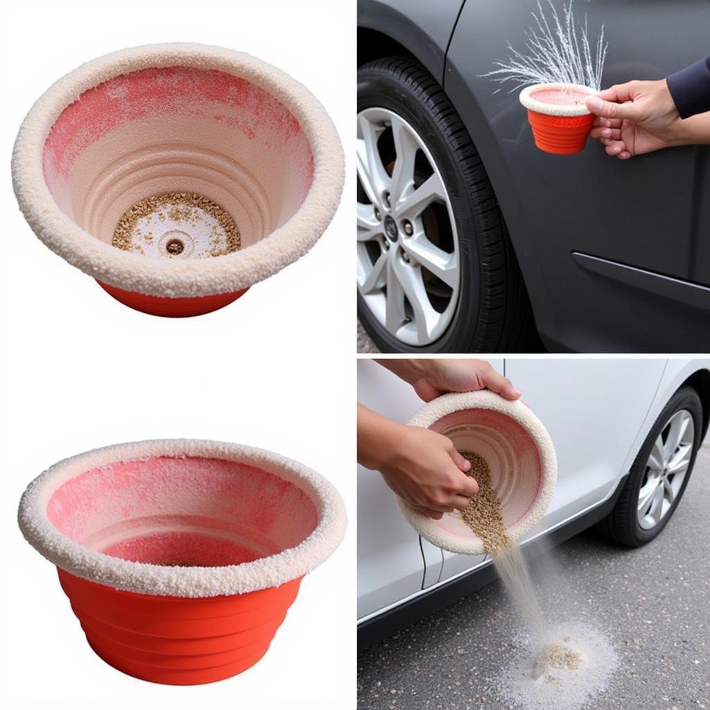 Grit Guard in Car Detailing Bucket