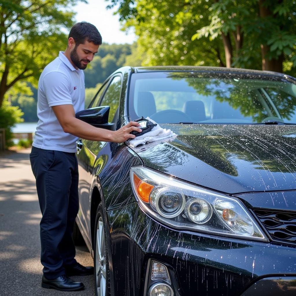 Professional Car Detailing Exterior Wash in Hampton Bays