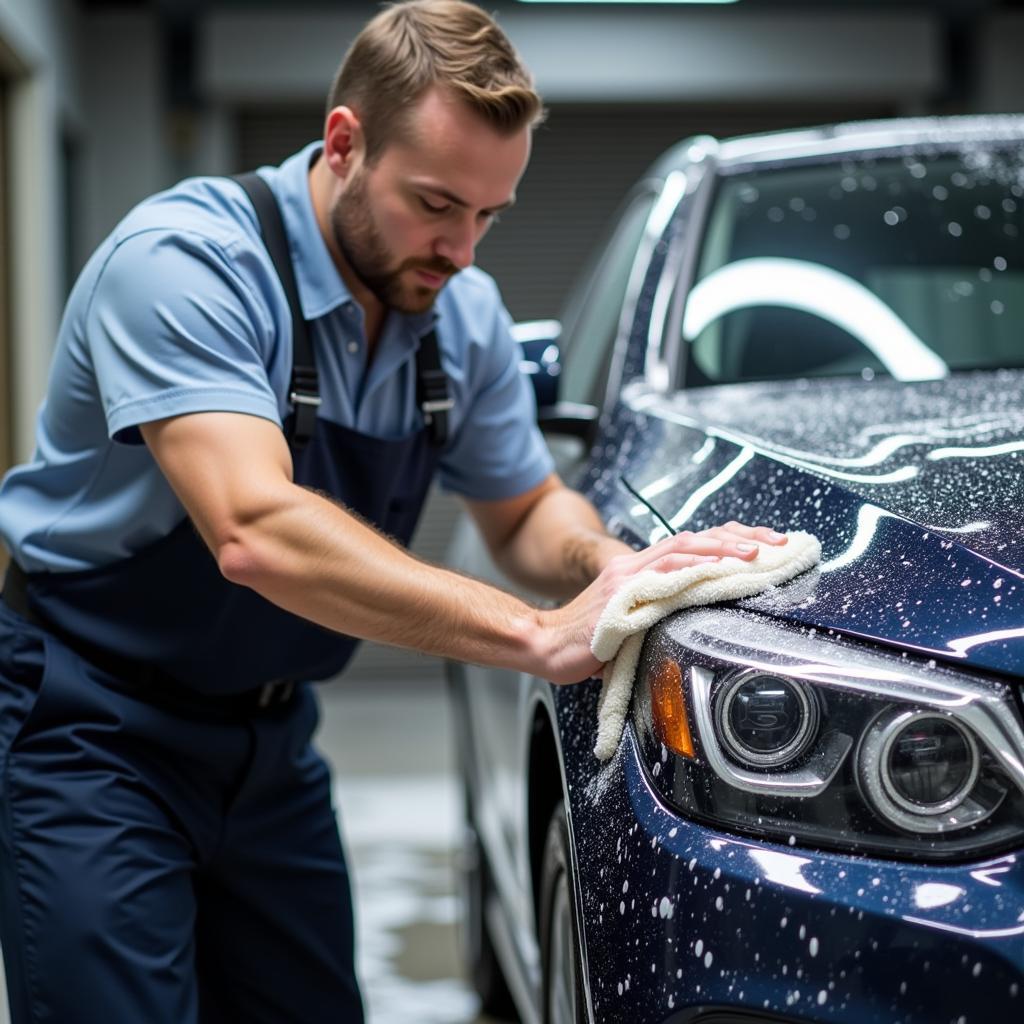 Hand Car Wash Detailing Process