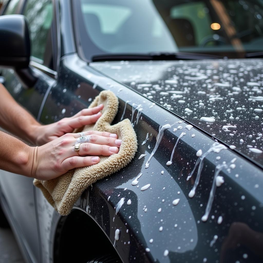 Hand Car Wash Process