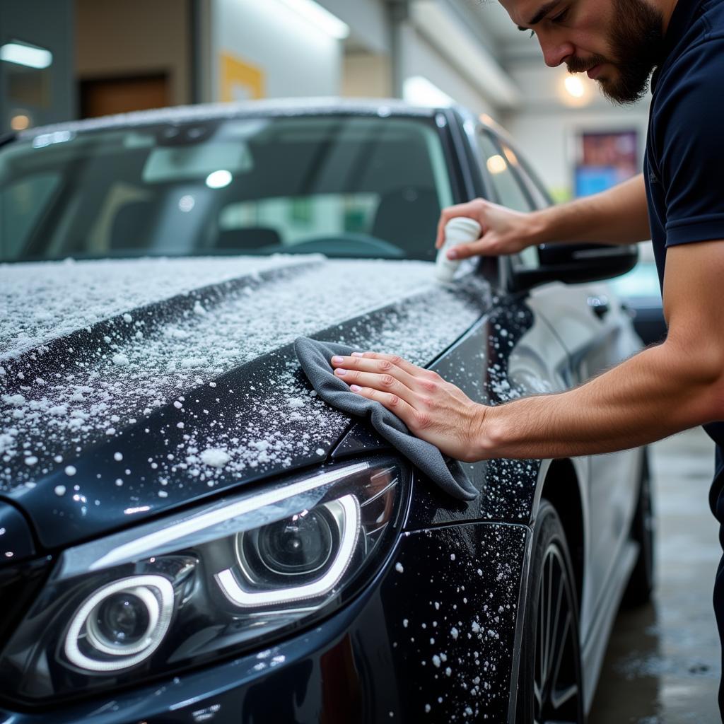 Hand Car Wash Process