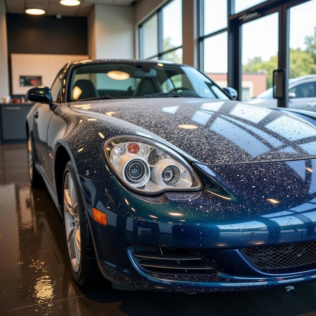 Hand Washed Car Shining