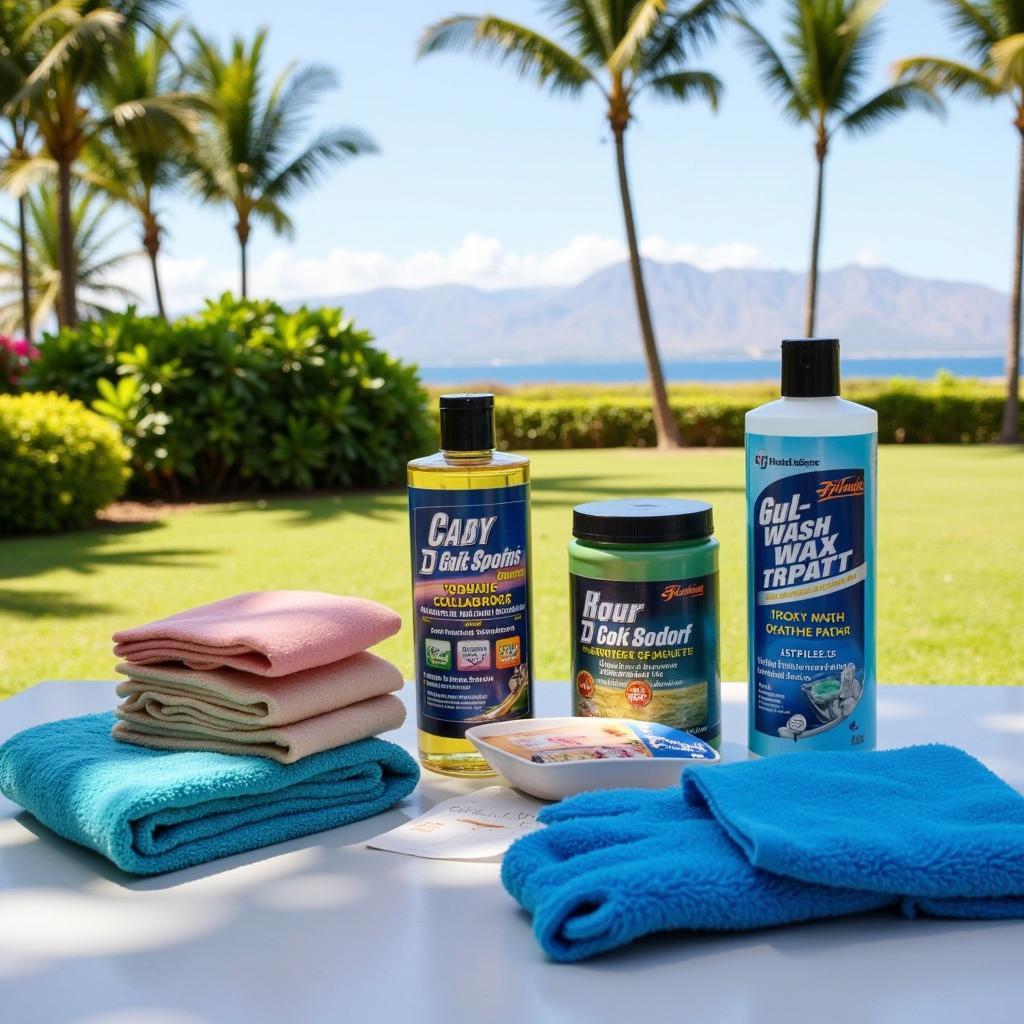 Car Detailing Supplies at Hickam AFB