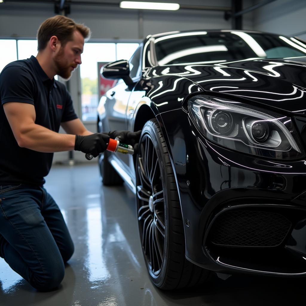 High-End Car Detailing Technician in Houston