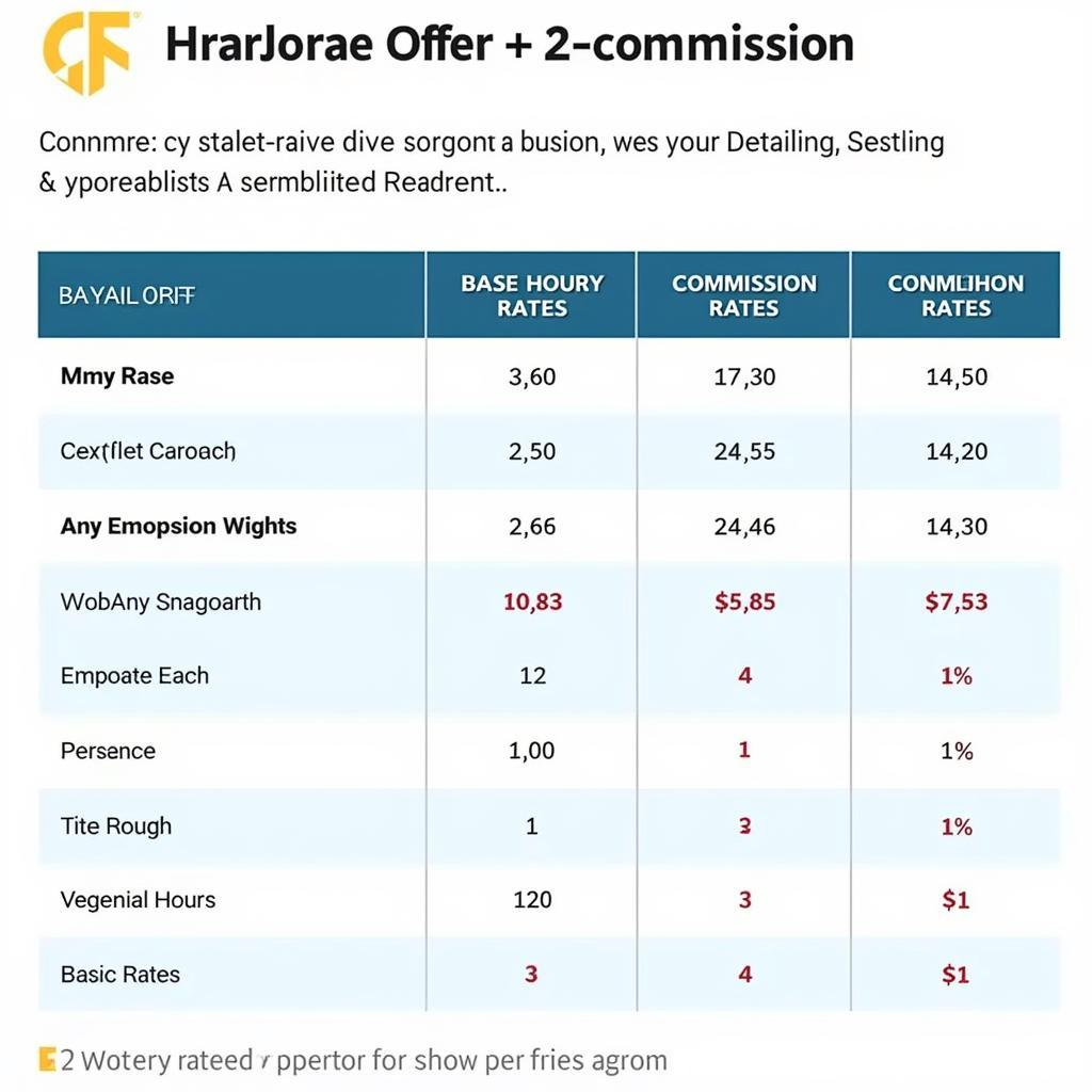 Hourly Rate Plus Commission Structure for Car Detailers