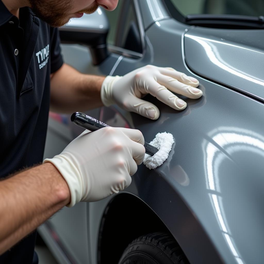 Independent Detailer at Work