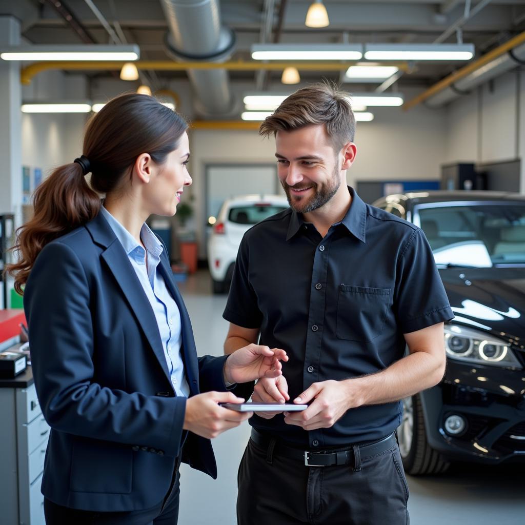 Inspecting a Car Detailing Shop