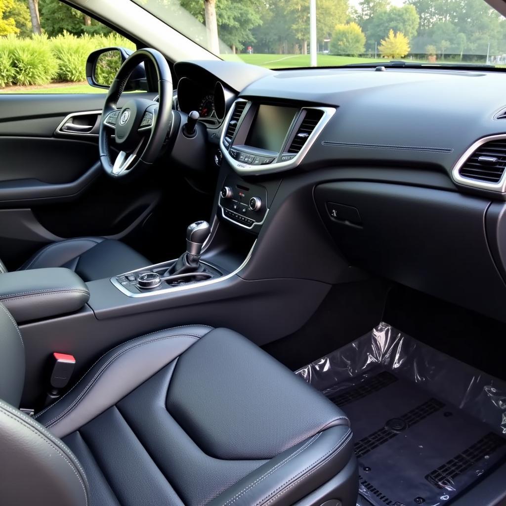 Clean and Detailed Car Interior After a Euro Mobile Wash