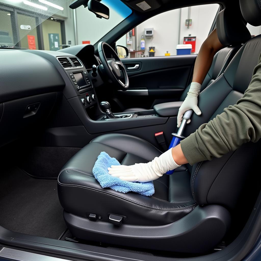 Interior car detailing services in Chandigarh