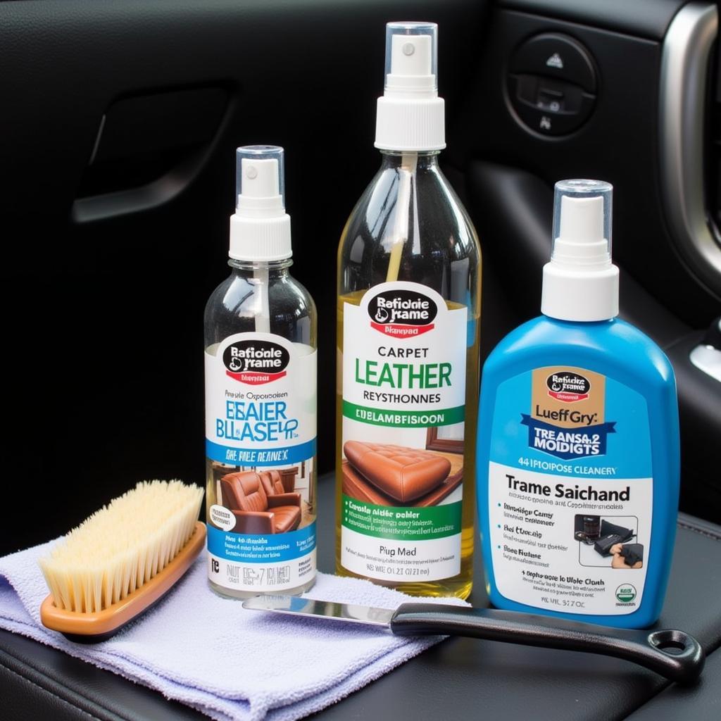 Essential Cleaning Products for Interior Car Detailing