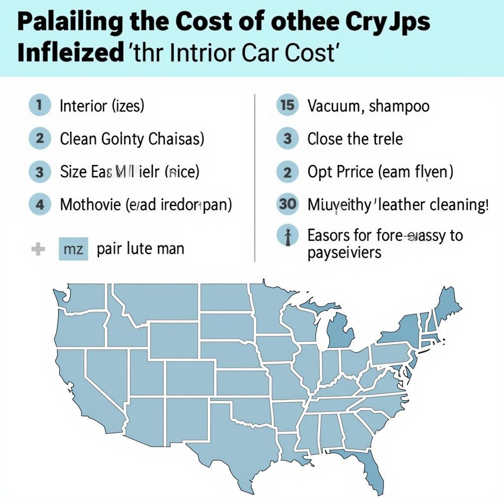 Factors Affecting Interior Car Detailing Costs