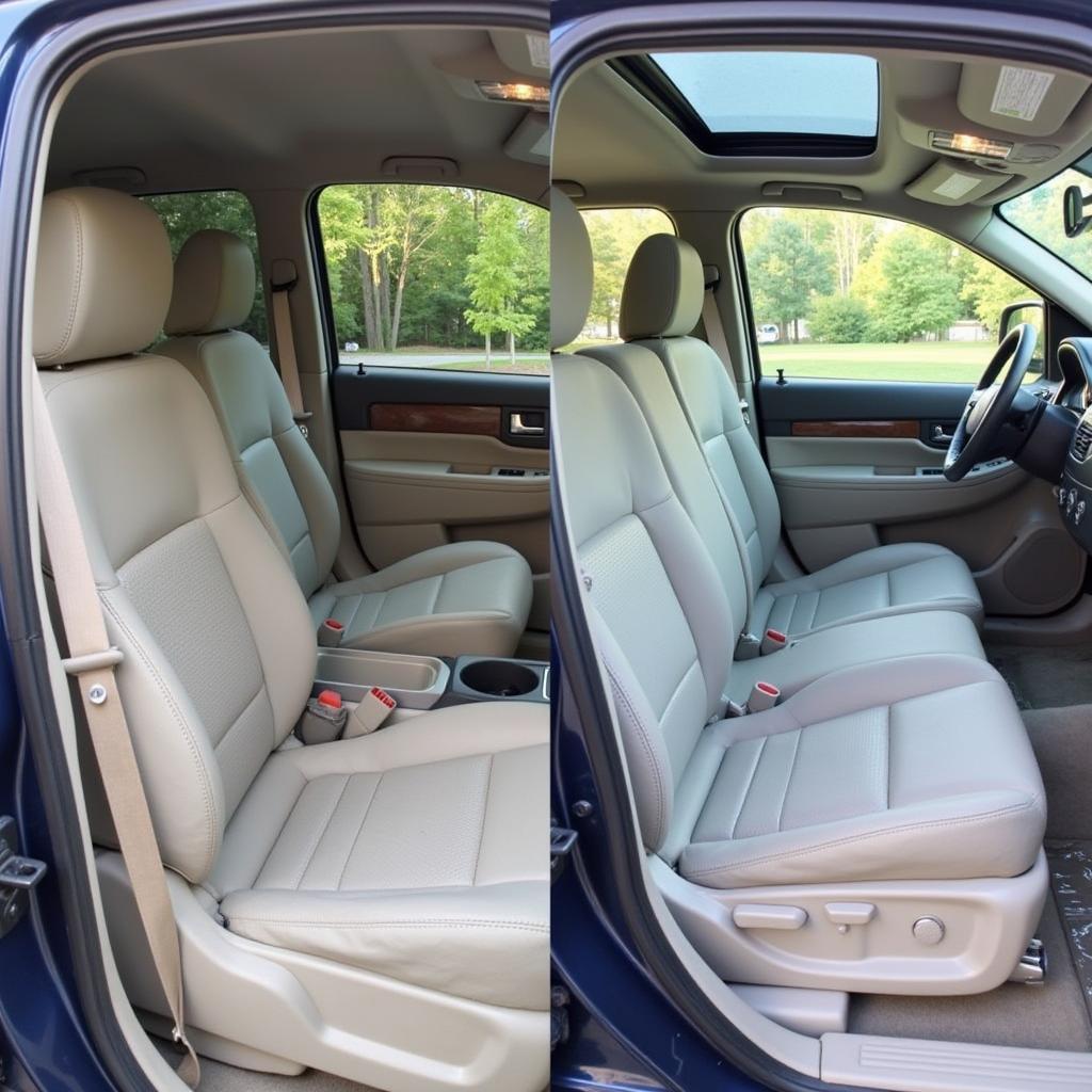 Interior Car Detailing Process in Danville, KY