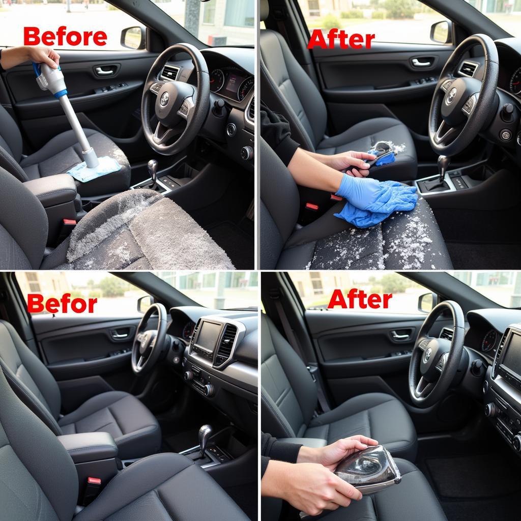 Interior Car Detailing: A Deep Clean and Revitalization