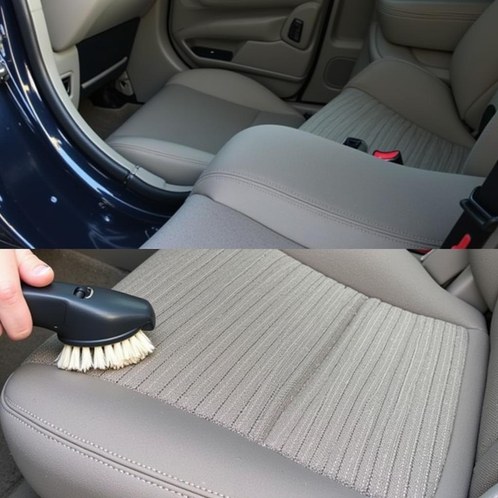 Interior Car Detailing Deep Cleaning