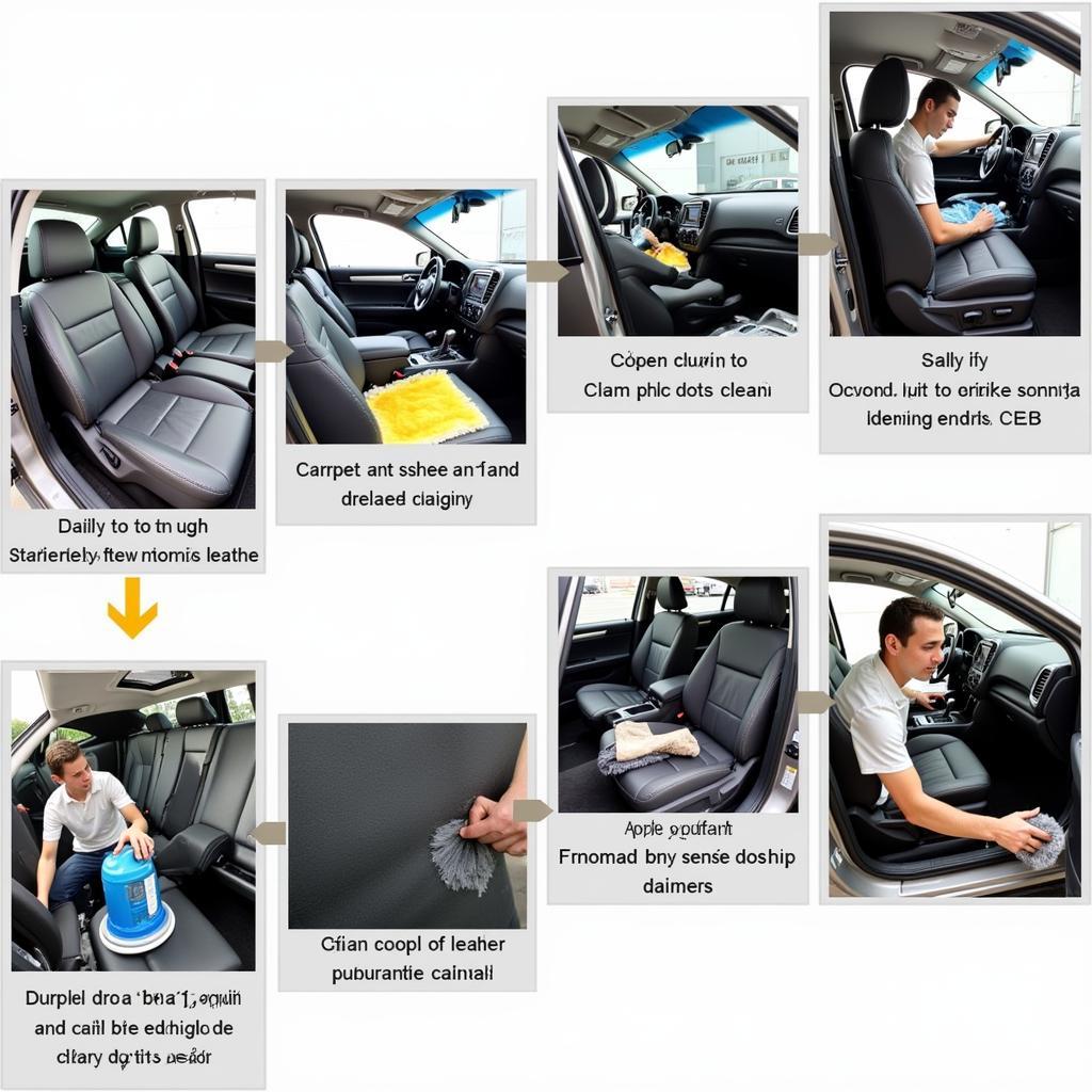 Interior Car Detailing Deep Cleaning and Protection