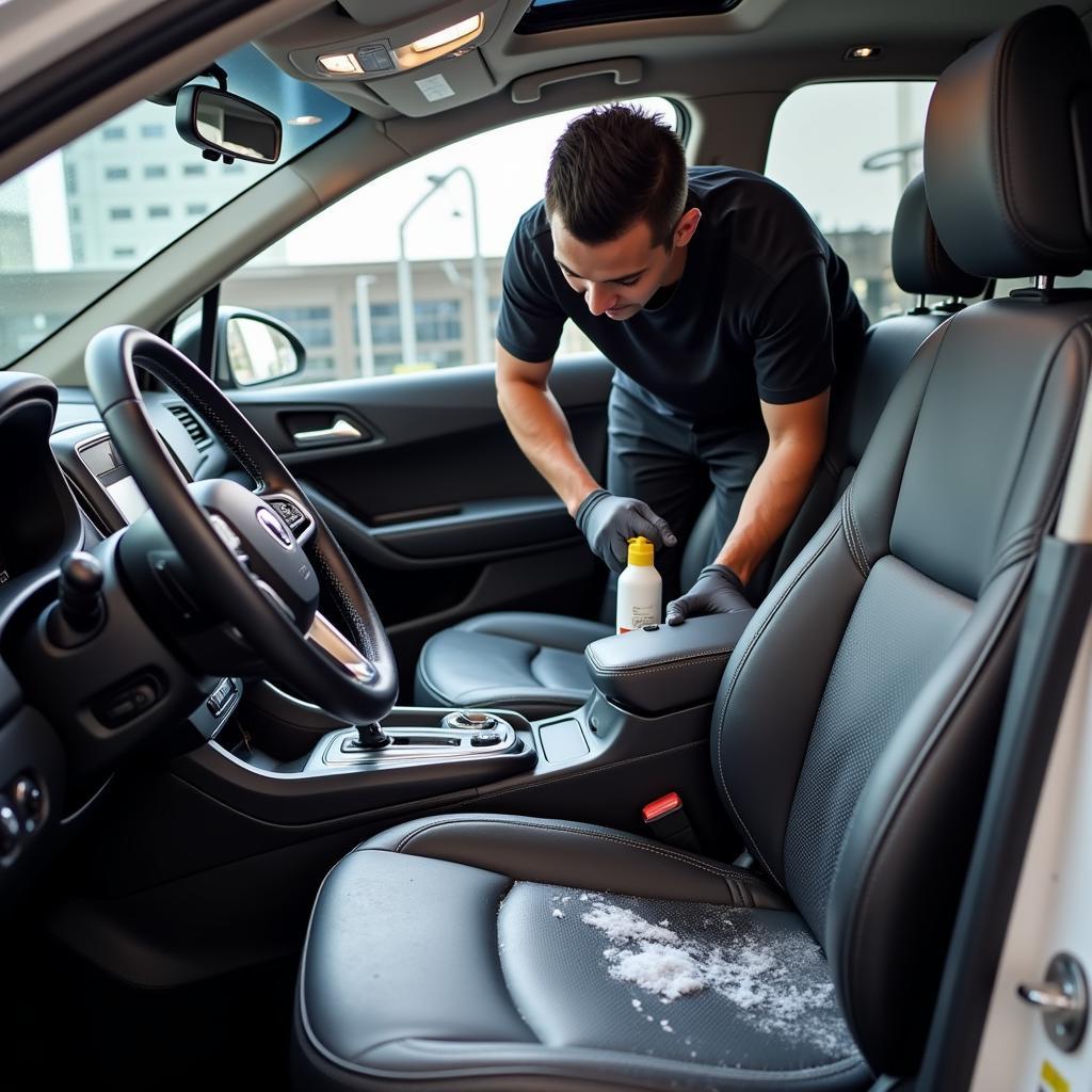 Professional interior car detailing service in Flint, MI