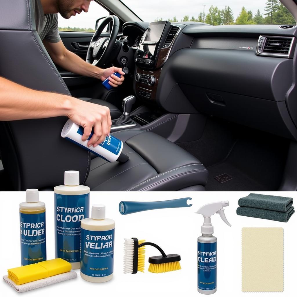 Interior Car Detailing in Houston