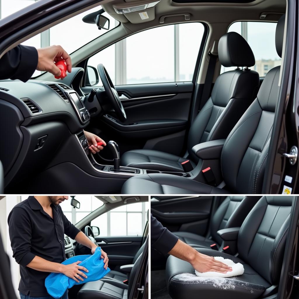 Thorough interior car detailing in Kingston Ontario