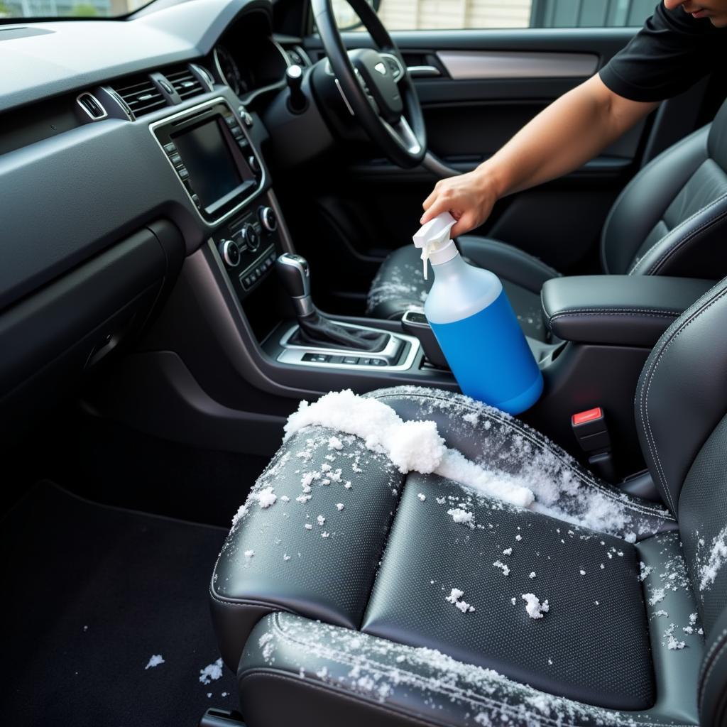 Deep cleaning of car interiors in New Albany, OH