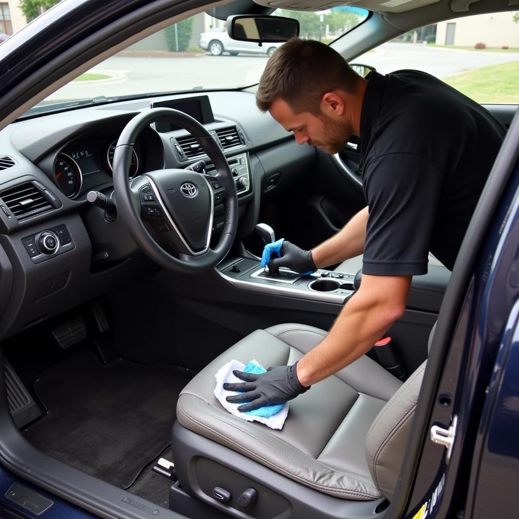 Interior Car Detailing in Peoria