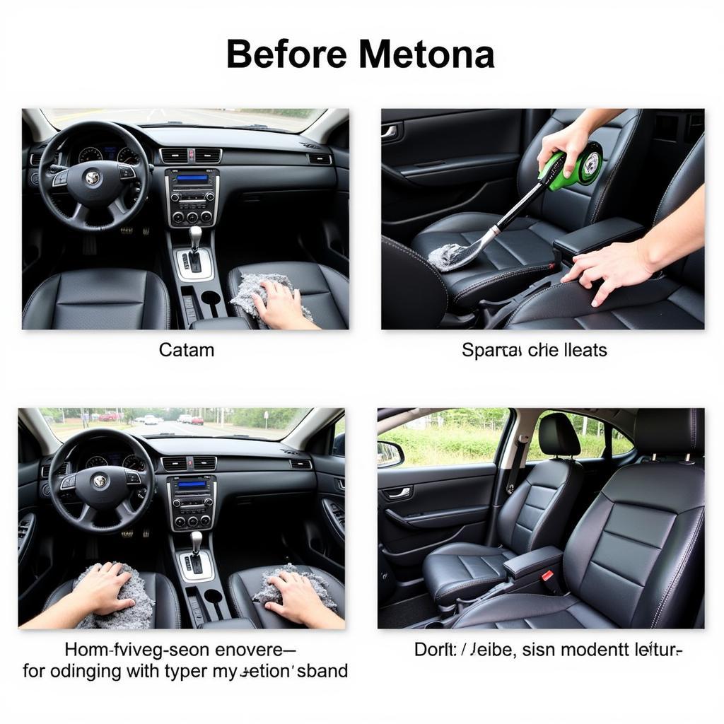 Professional Interior Car Detailing Process