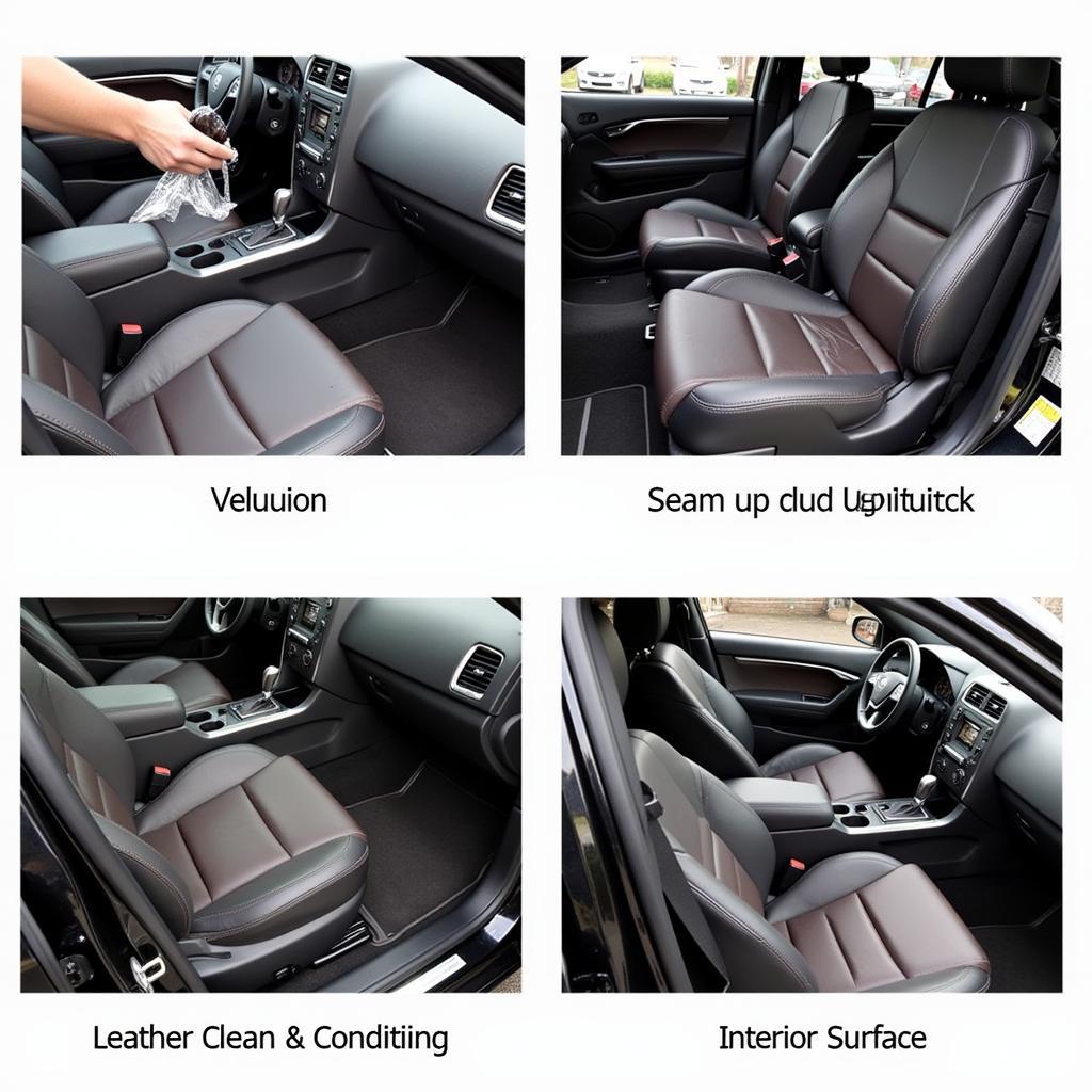 Interior Car Detailing Process