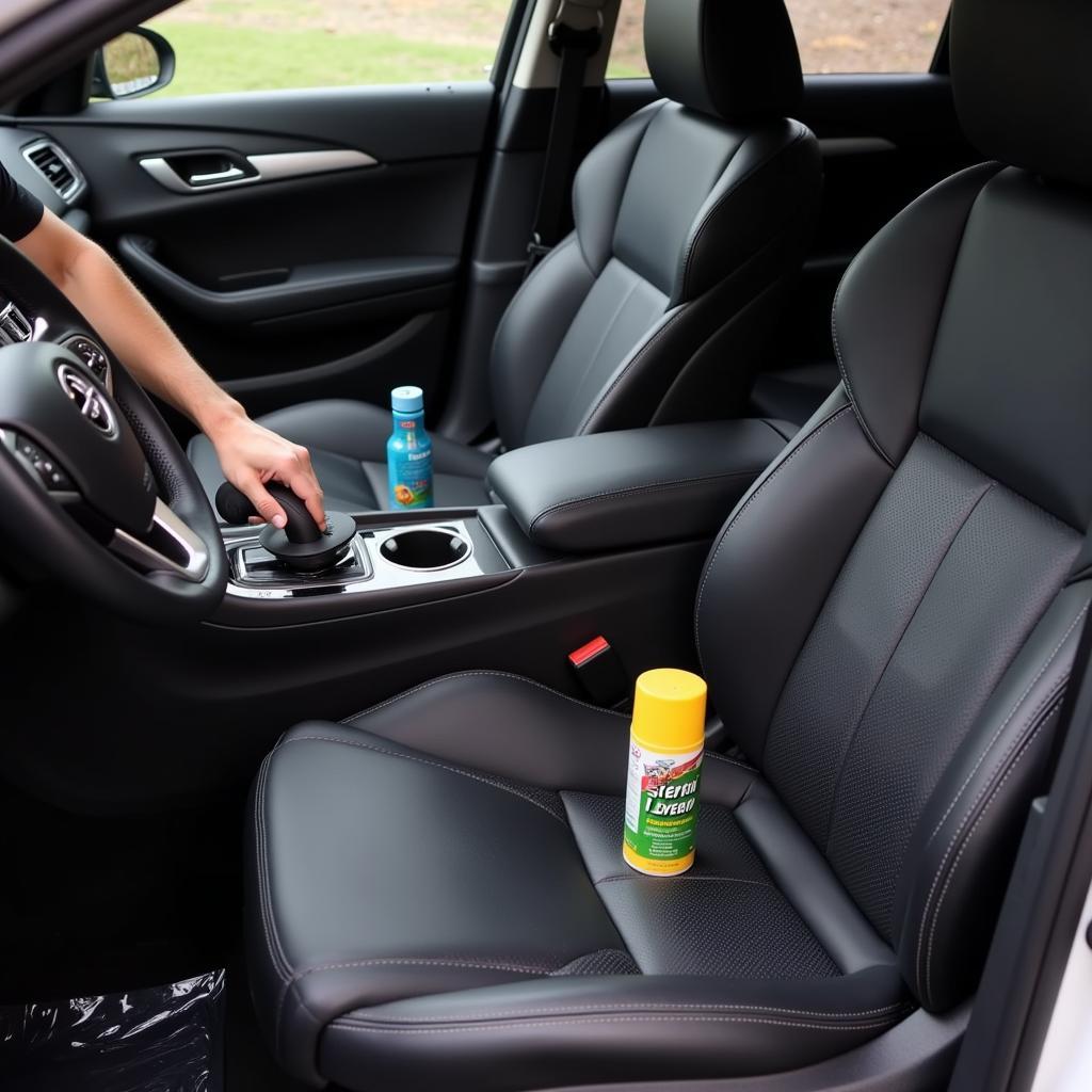 Interior Car Detailing Process