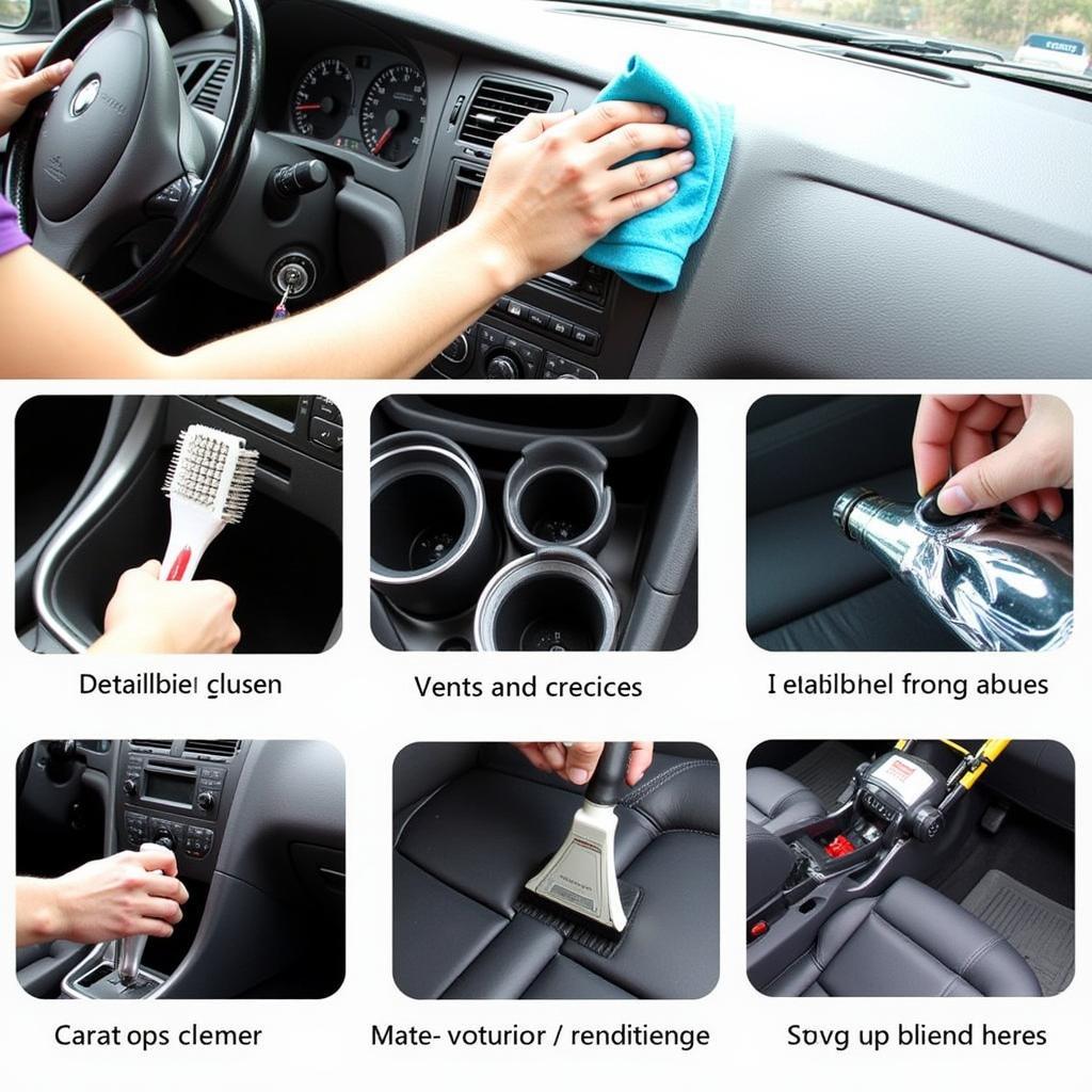 Interior Car Detailing Process