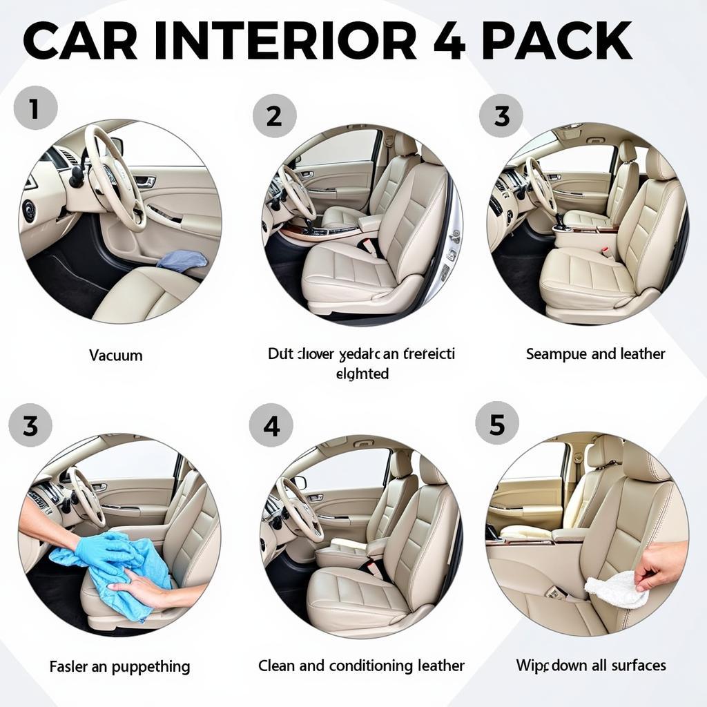 Interior Car Detailing Process