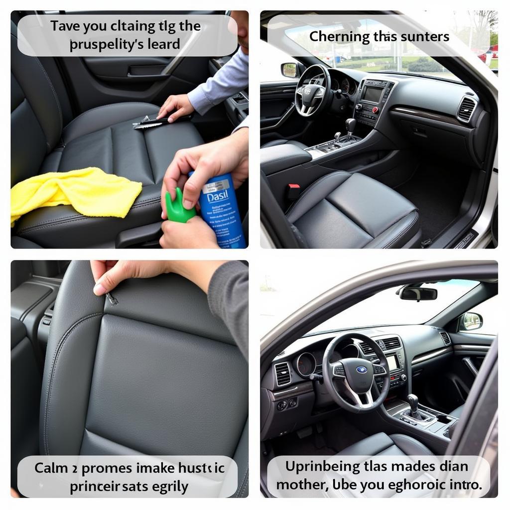 Interior Car Detailing Process: Deep Cleaning