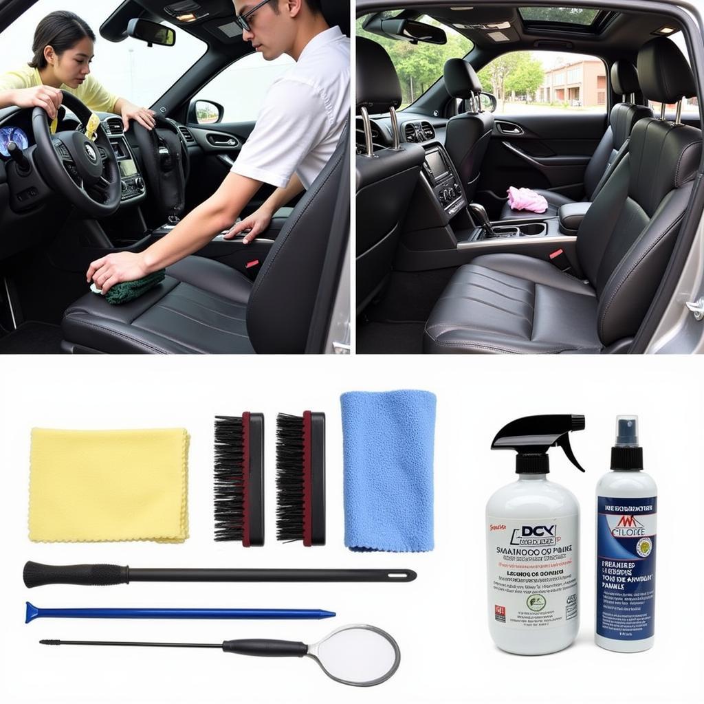 Interior Car Detailing Process