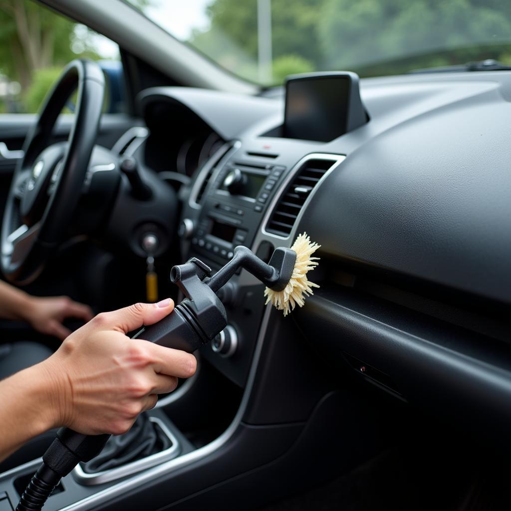 Interior Car Detailing Process