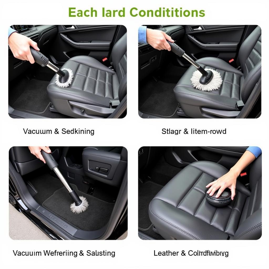 Professional Interior Car Detailing Process