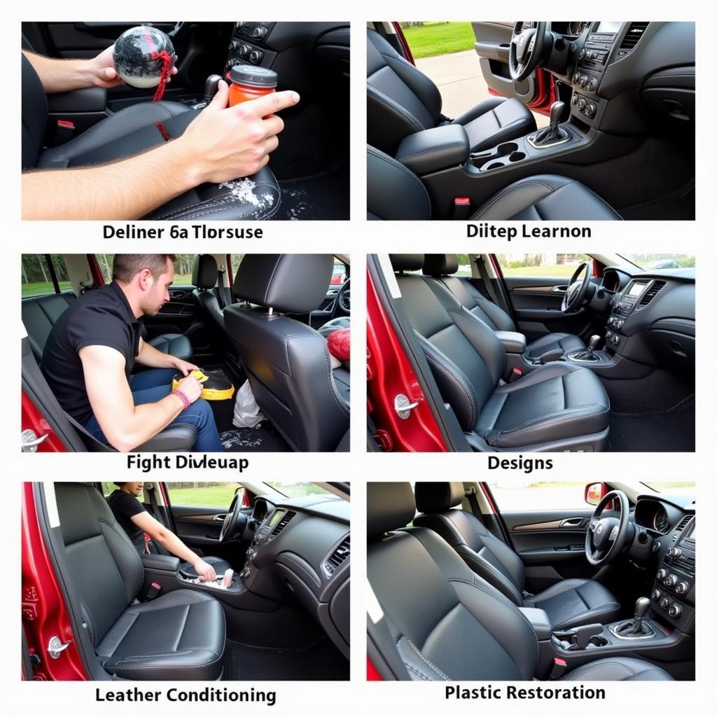 Detailed Interior Car Detailing Process