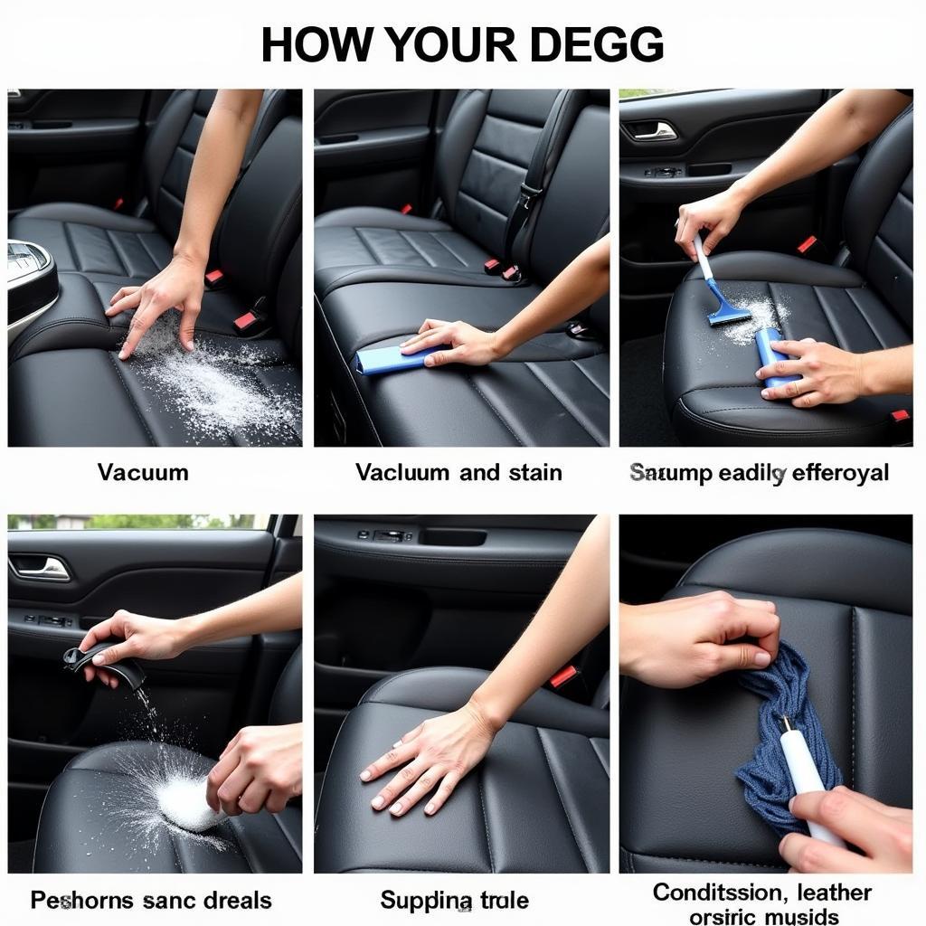 Interior Car Detailing Process