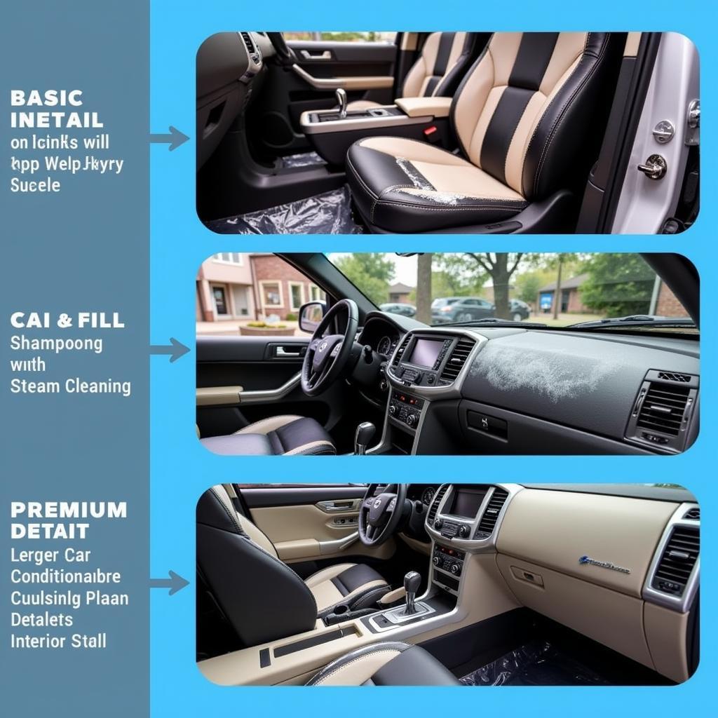 Interior Car Detailing Services: Basic, Full, and Premium