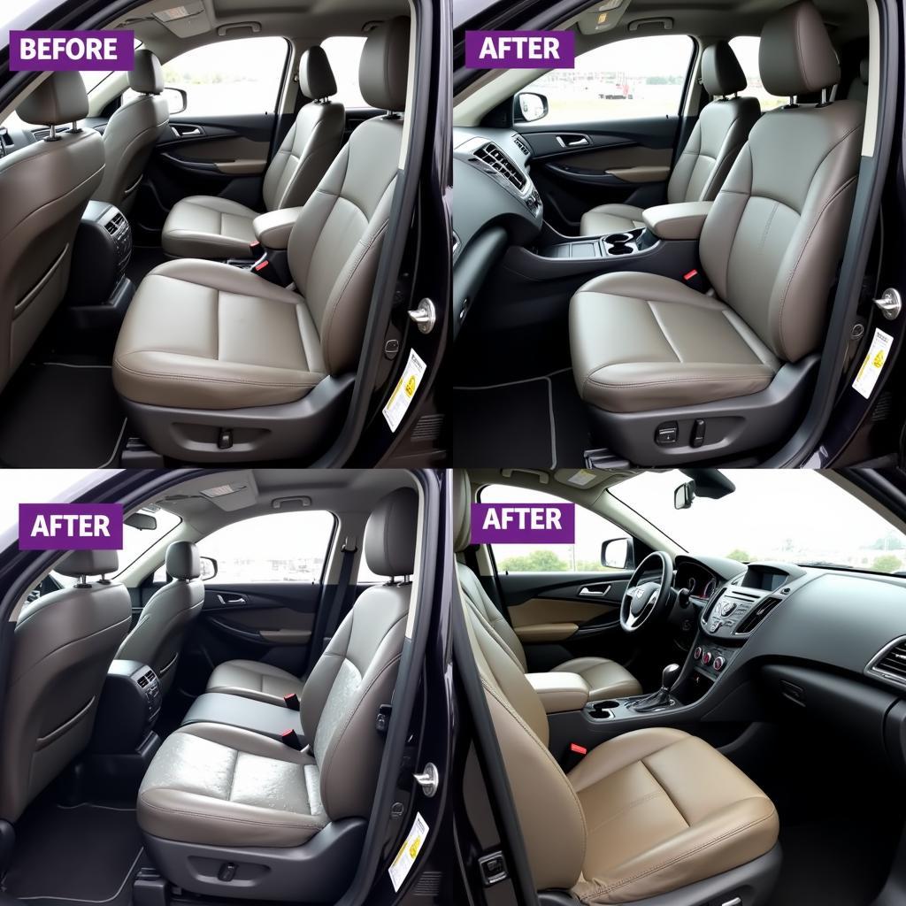 Interior Car Detailing Services Offered