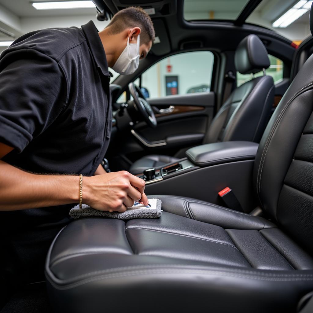 Leather Seat Cleaning in St Augustine