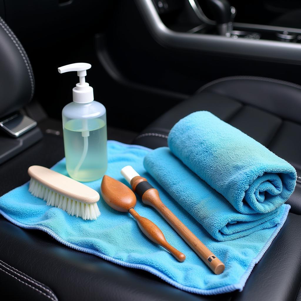 Car Interior Detailing Tools