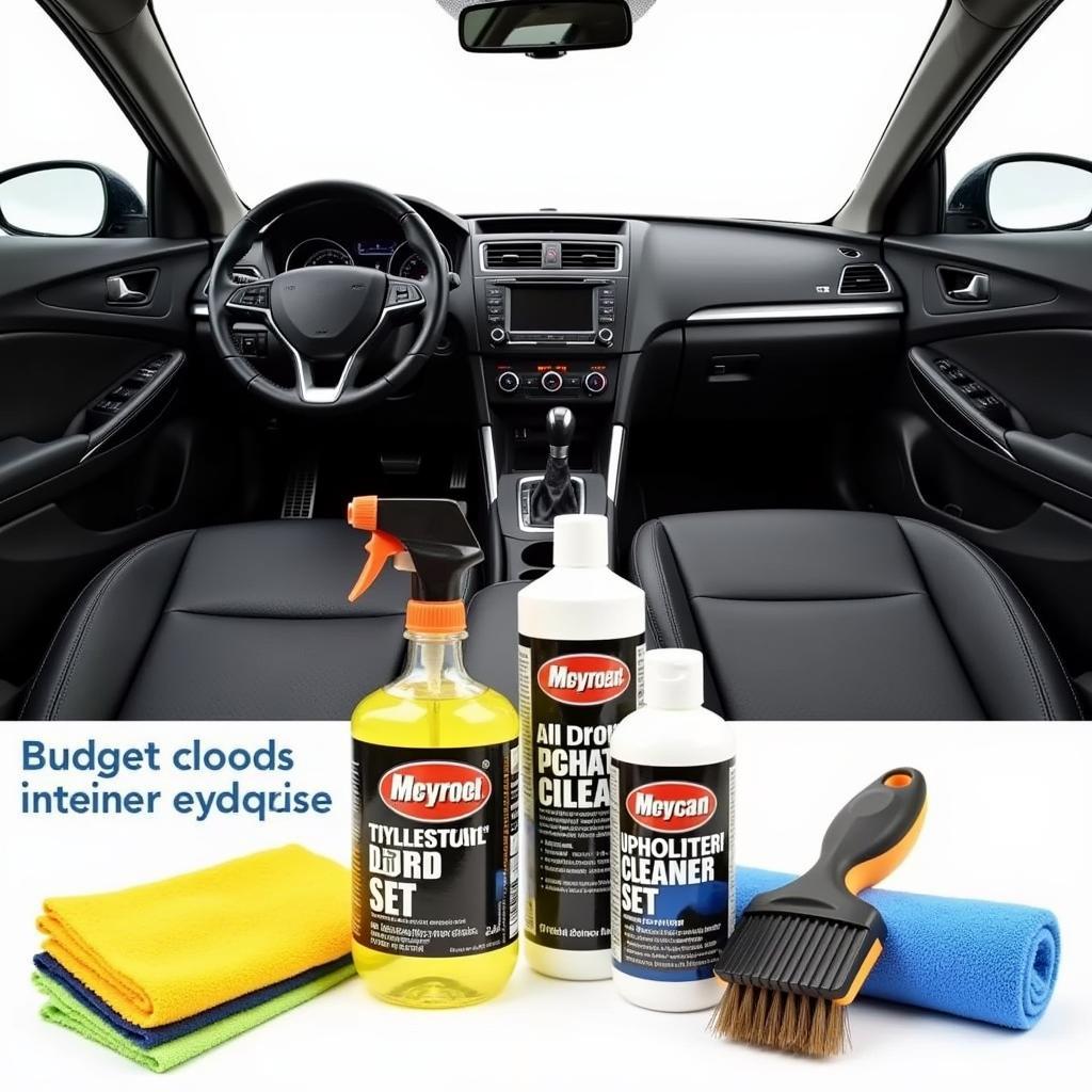 Affordable Interior Cleaning Kit for a Spotless Car