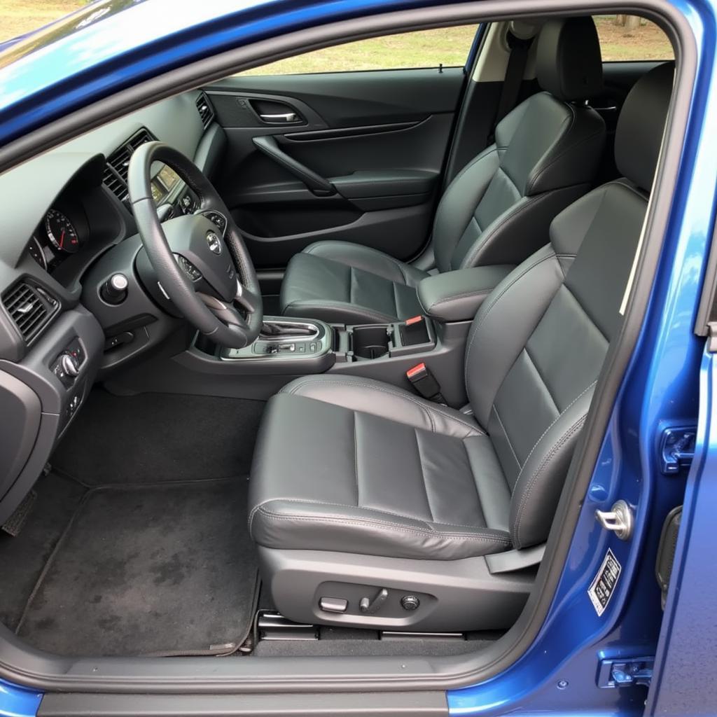 Clean and Organized Car Interior after Detailing