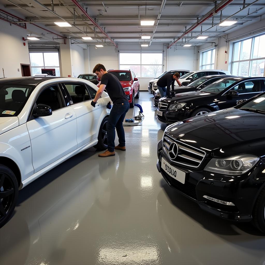 Car Interior Detailing Process in Birmingham