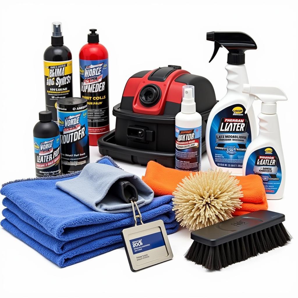 Interior Car Detailing Products and Tools