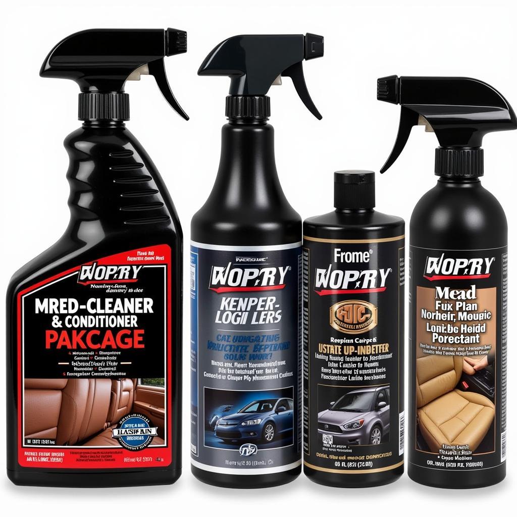 Interior Car Detailing Products