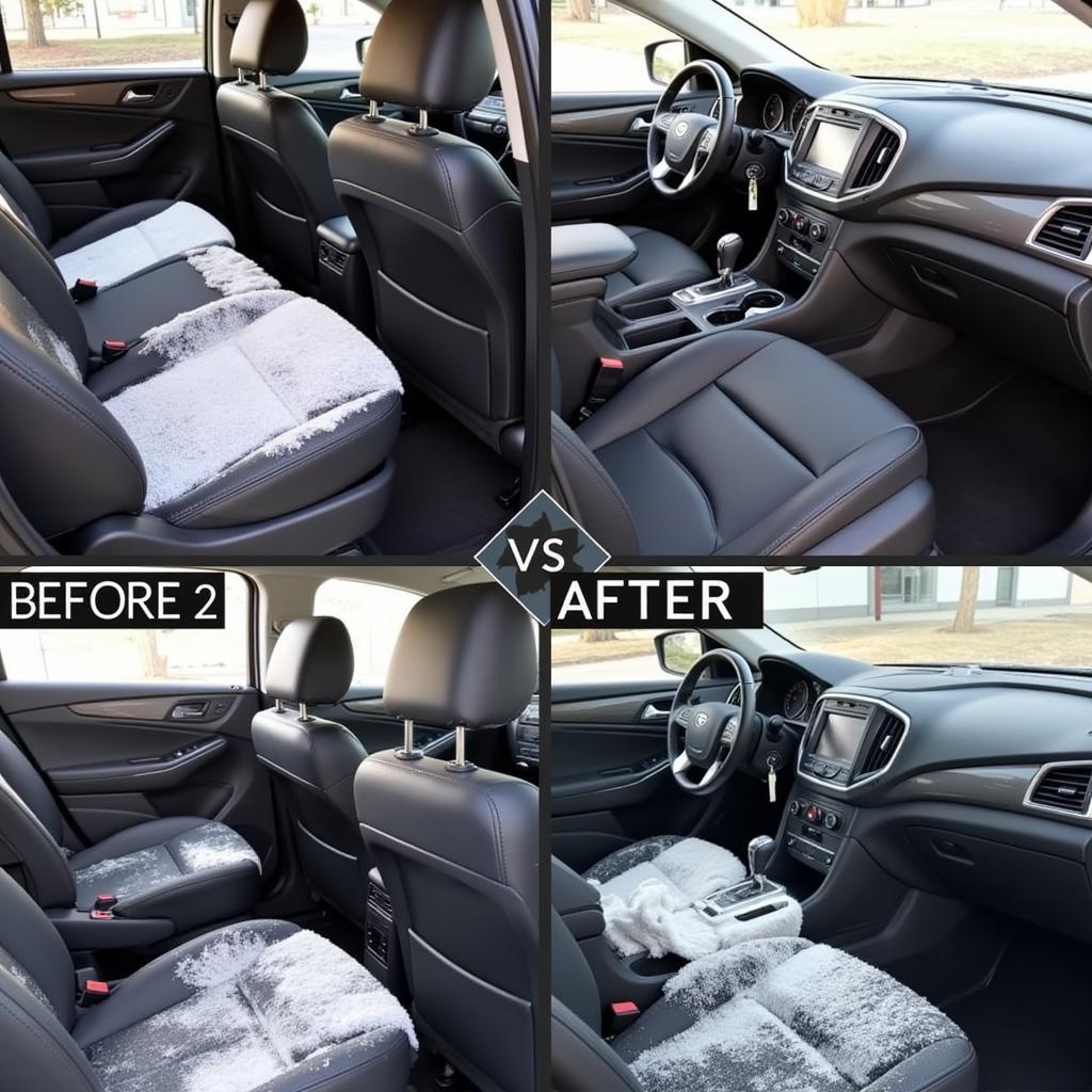 Interior and Exterior Car Detailing Time Comparison