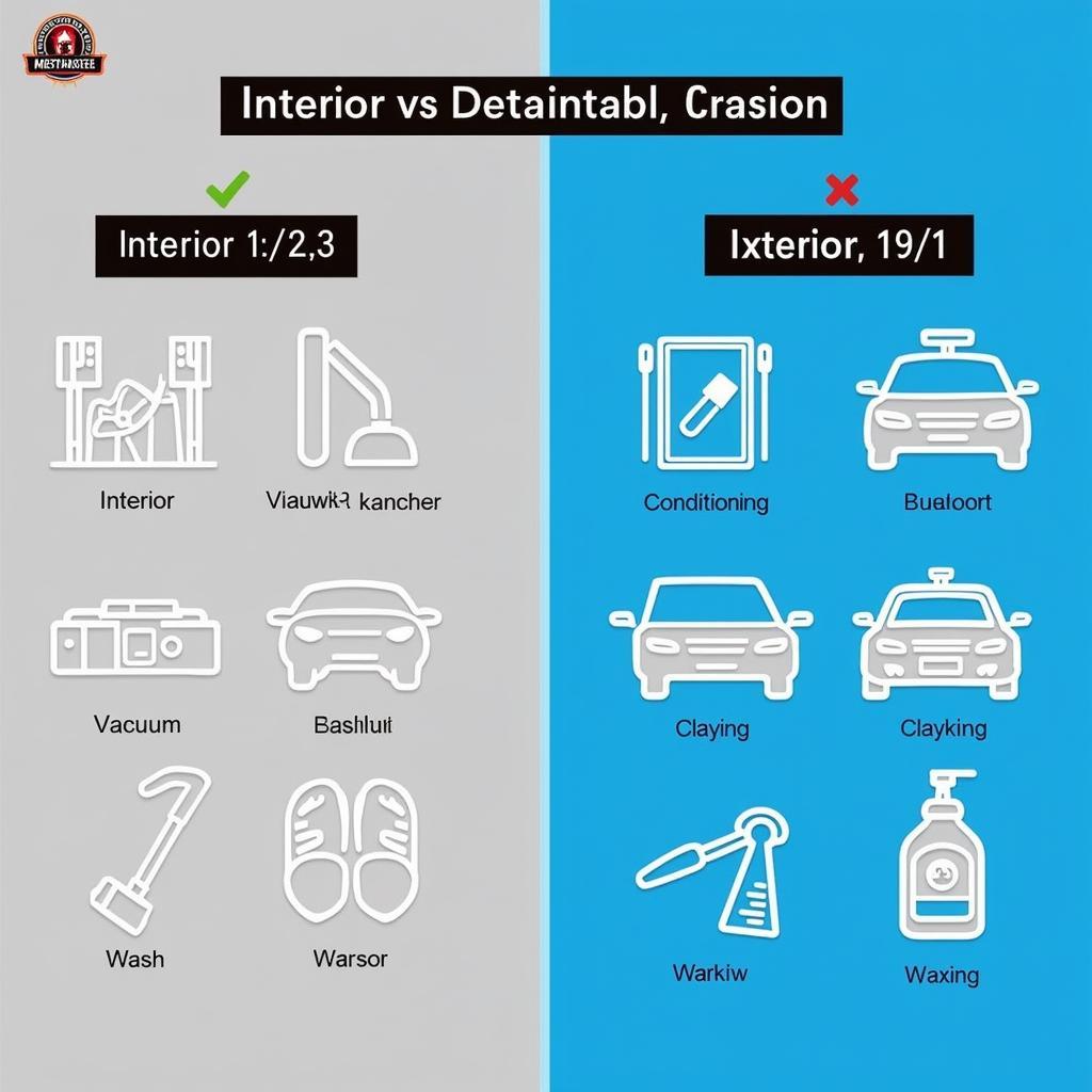 Interior vs. Exterior Car Detailing Time