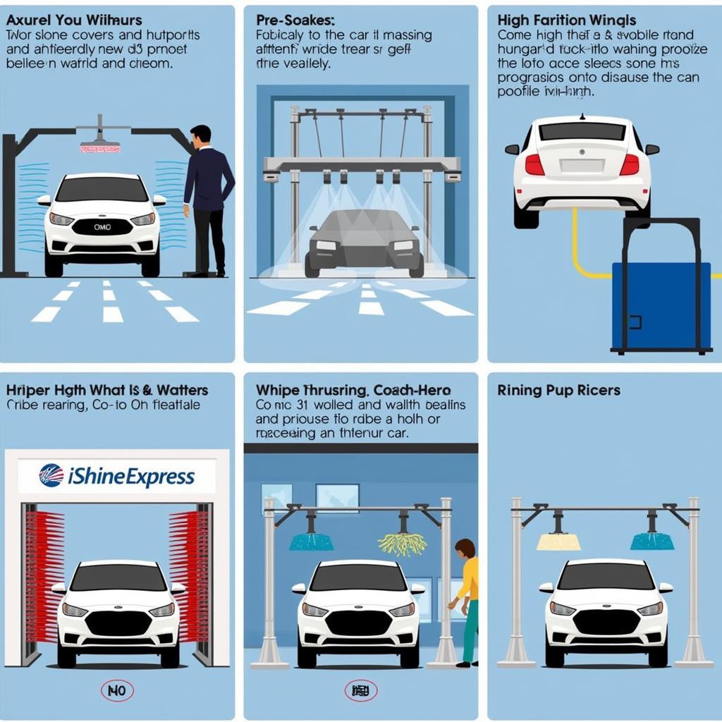 iShine Express Exterior Car Wash Process