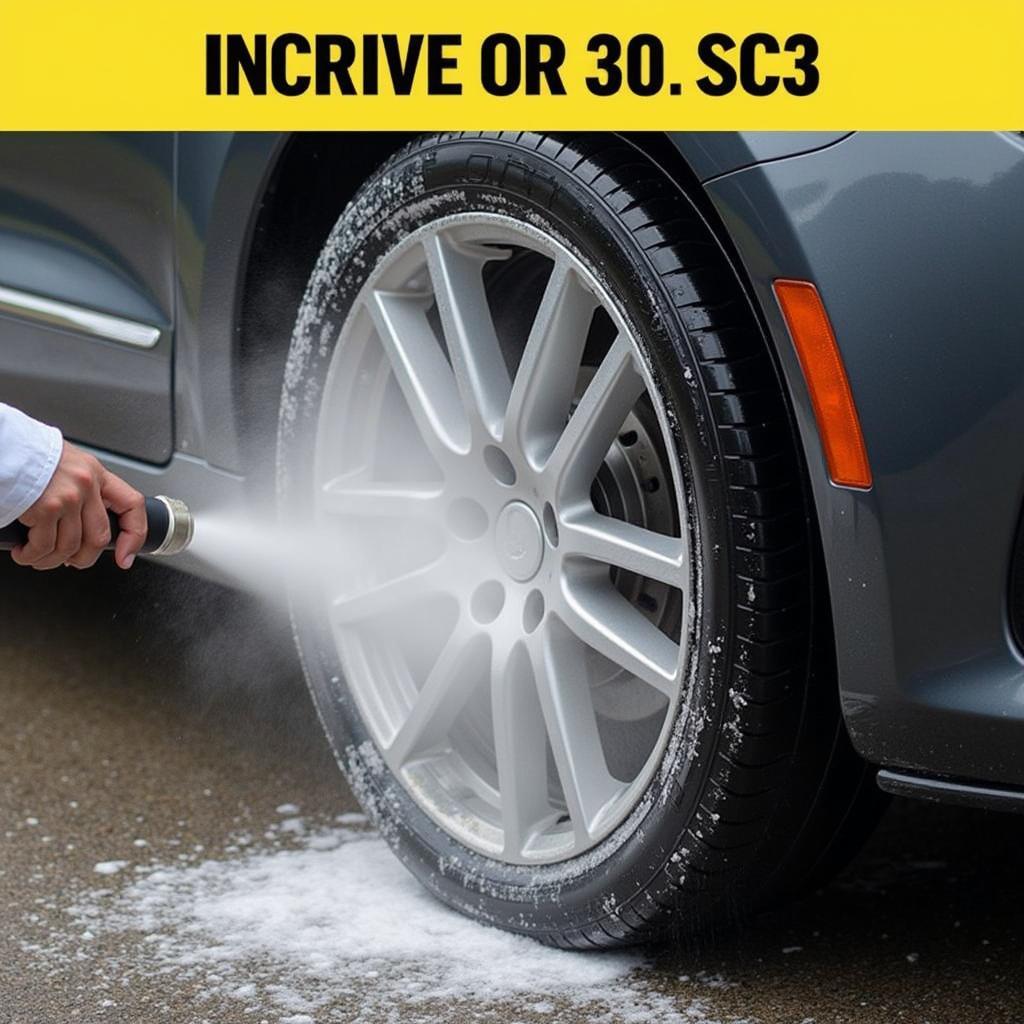 Karcher SC3 Cleaning Car Exterior