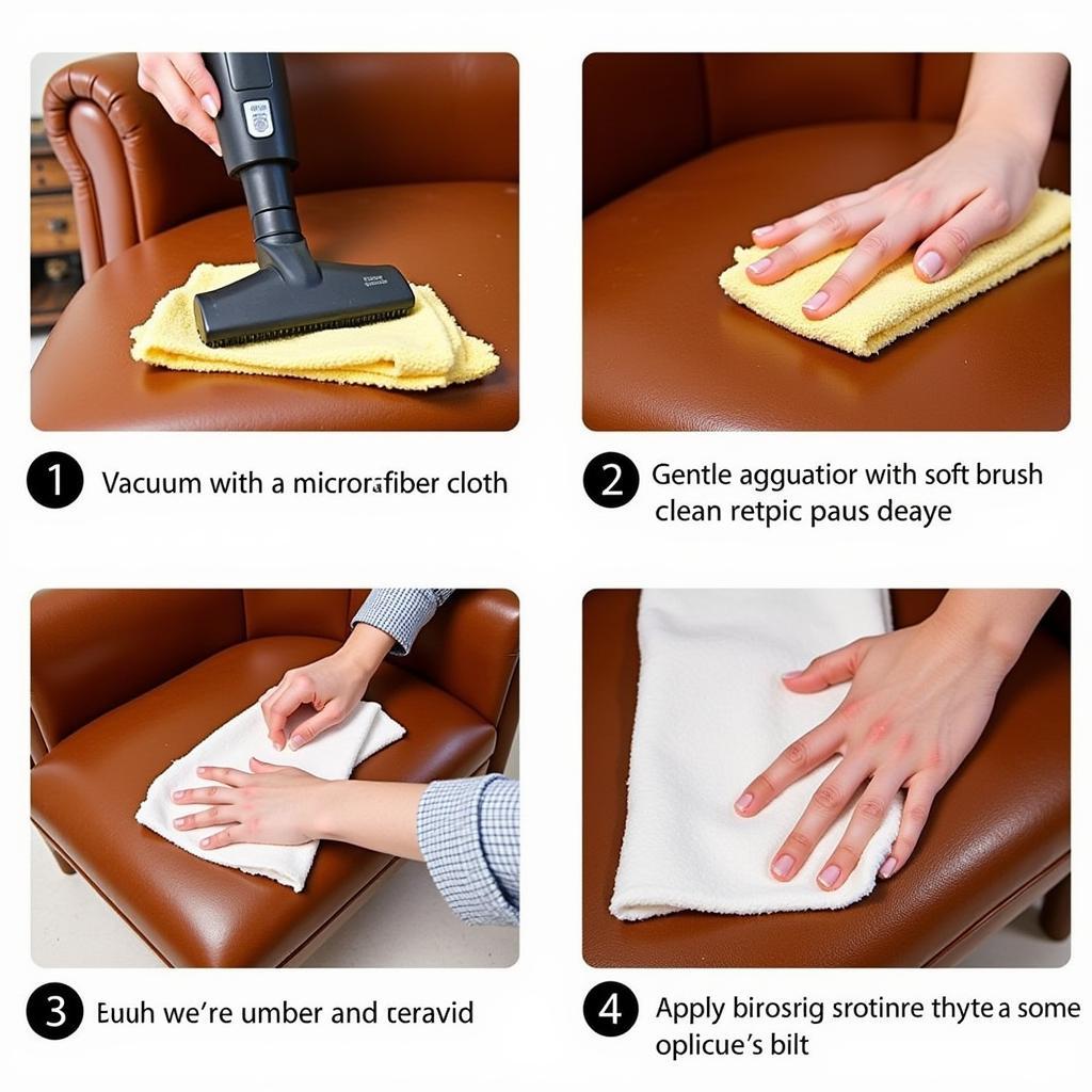 Step-by-Step Leather Car Cleaning Process